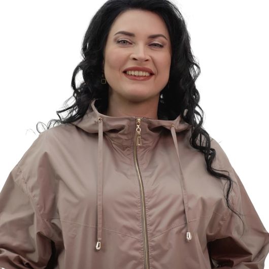 Куртка Донателла, кавова, Колір: Кавовий, Розмір: 60, зображення 2