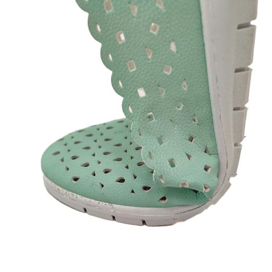 Балетки Лючия, салатовые, Цвет: Салатовый, Размер: 35, изображение 4