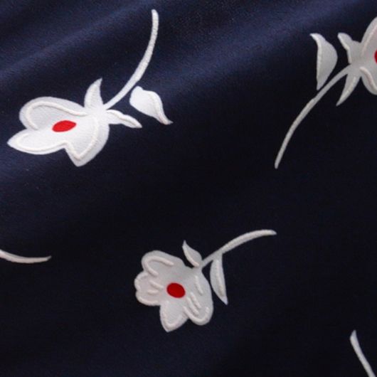 Халат Графиня, темно-синій, Колір: Темно синій, Розмір: 3XL, зображення 3