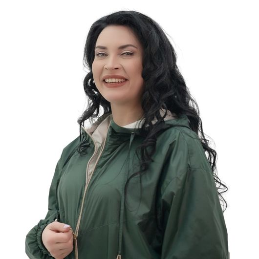 Куртка Донателла, зелена, Колір:  Зелений, Розмір: 58, зображення 3