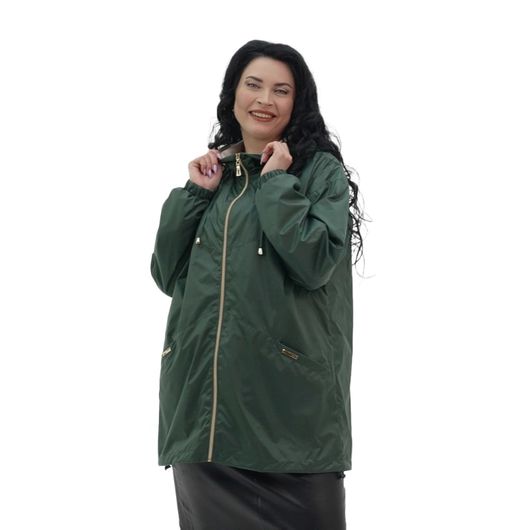 Куртка Донателла, зеленая, Цвет: Зеленый, Размер: 44, изображение 4