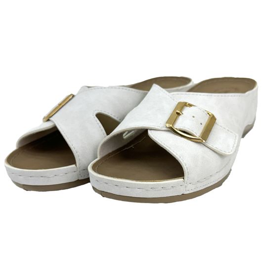 Босоніжки Естрела, білі, Колір: Білий, Розмір: 35, зображення 2