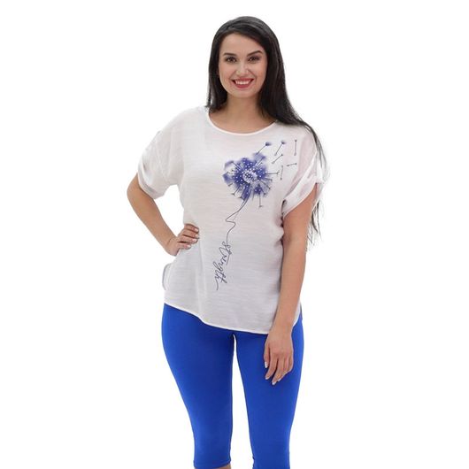 Туніка Анісія, біла, Колір: Білий, Розмір: M