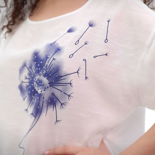 Туніка Анісія, біла, Колір: Білий, Розмір: M, зображення 2