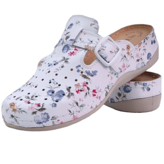 Сабо Симона New, квіткові з ремінцем, Колір: Квітковий з ремінцем, Розмір: 35