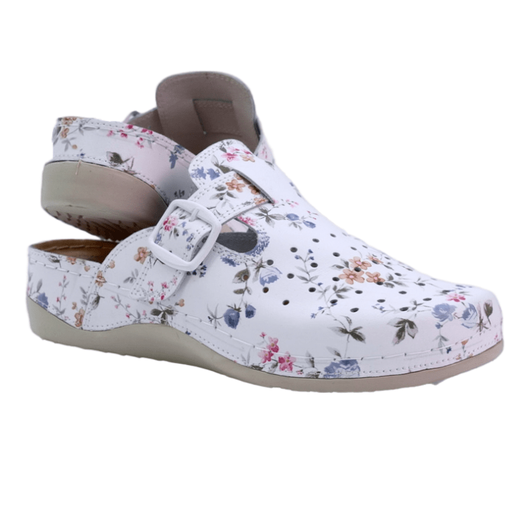 Сабо Симона New, цветочные с ремешком, Цвет: Цветочный с ремешком , Размер: 38, изображение 2