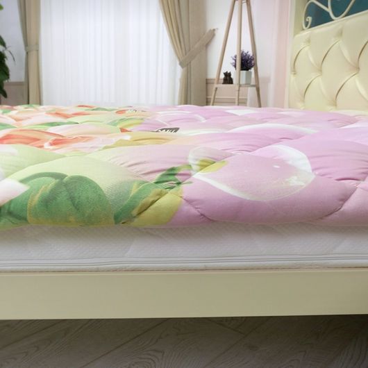 Матрас-перина Дрим Лайт, леопард (синтепон и хлопок), Цвет: Леопард (синтепон+хлопок), Высота матраса: 5 см, Длина: 190см, Ширина: 60см, изображение 7