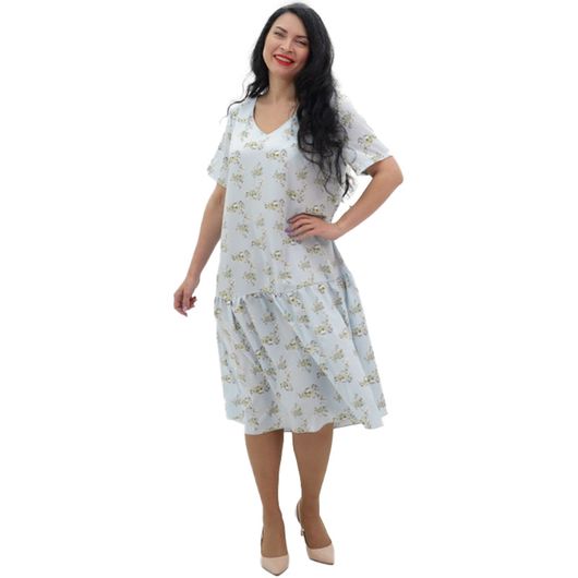 Платье Манифик, салатовое, Цвет: Салатовый, Размер: 2XL