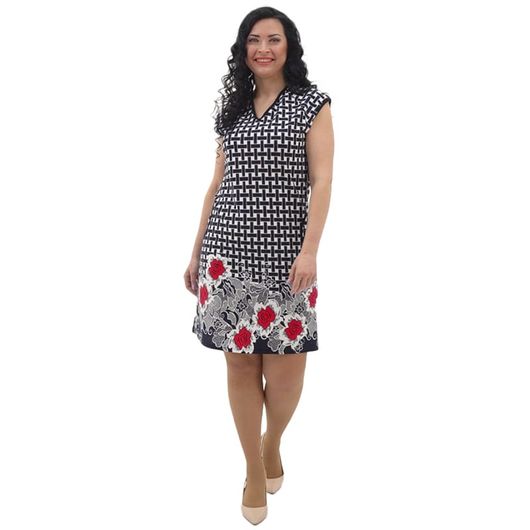 Платье Мелания, горох, Дизайн: Горох , Размер: 46, изображение 4