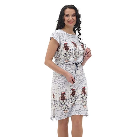 Сукня Амелітта, сіра, Колір: Сірий, Розмір: 48