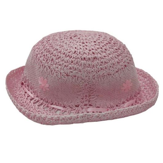 Шляпка Ажур, розовая, Цвет: Розовый 