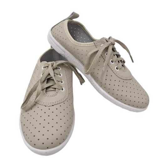 Туфли Линара бежевые, на шнурках, Цвет: Бежевый , Дизайн: На шнурках, Размер: 36