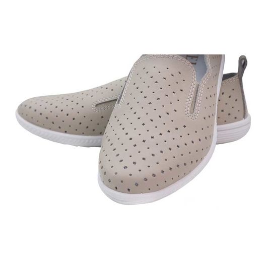 Туфлі Лінара бежеві, на резинці, Колір: Бежевий , Дизайн: На резинці, Розмір: 37, зображення 2