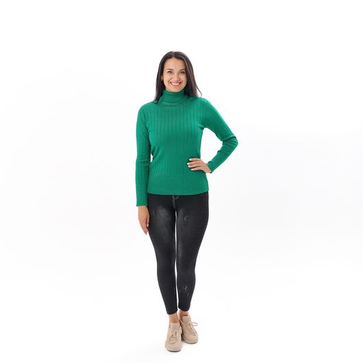 Гольф Рената, зеленый, Цвет: Зеленый, Размер: 46-50, изображение 2