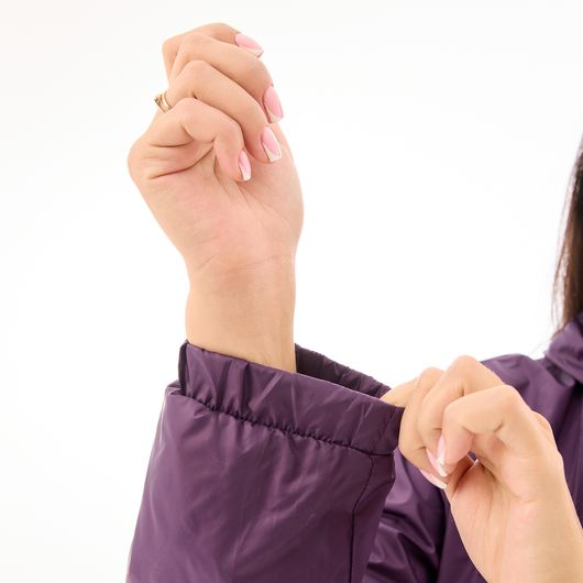 Куртка Донателла, сливовая, Цвет: Сливовый , Размер: 52, изображение 6