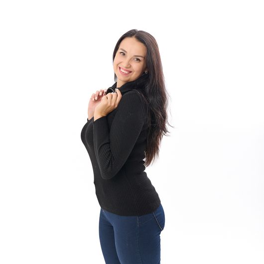 Гольф Альма, черный, Цвет: Черный, Размер: 44-50, изображение 9