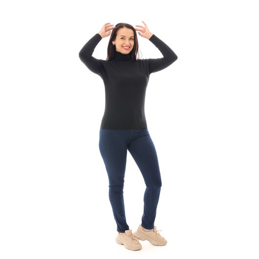 Гольф Кетрін, чорний, Колір: Чорний, Розмір: 2XL, зображення 5