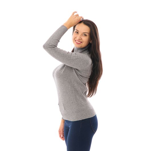 Гольф Кетрін, сірий, Колір: Сірий, Розмір: 2XL, зображення 8