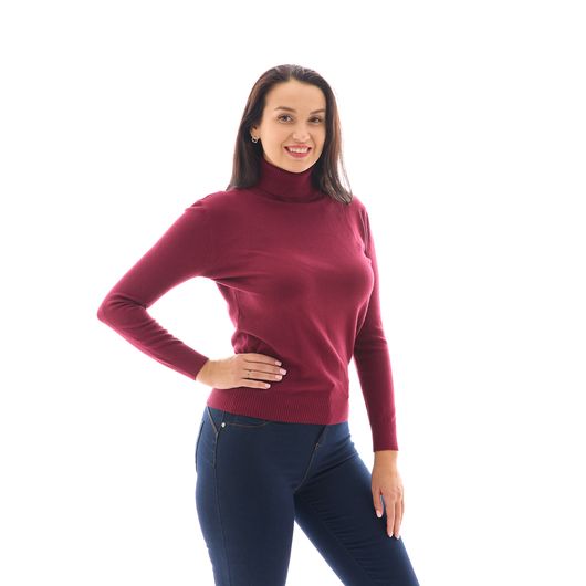 Гольф Кетрін, марсала, Цвет: Марсала , Размер: XL, изображение 5