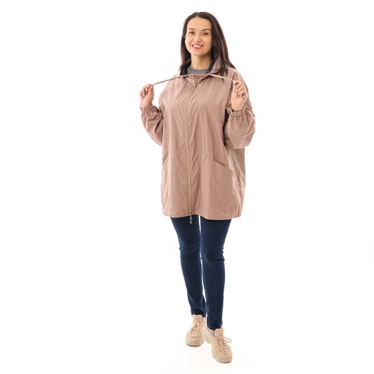 Куртка Донателла, кавова, Колір: Кавовий, Розмір: 52, зображення 4