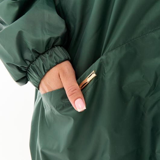 Куртка Донателла, зеленая, Цвет: Зеленый, Размер: 52, изображение 9