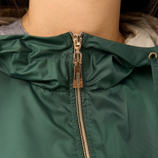 Куртка Донателла, зеленая, Цвет: Зеленый, Размер: 60, изображение 10