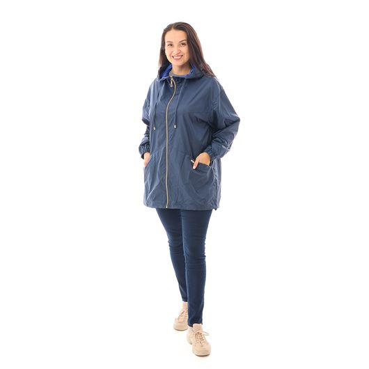 Куртка Донателла, синя, Колір: Синій, Розмір: 58, зображення 3