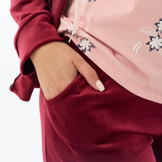 Костюм Энджи, бордовый, Цвет: Бордовый , Размер: 60, изображение 4