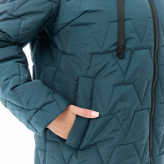 Куртка Дольче Вита, темно-зеленая, Цвет: Темно-зеленый , Размер: 56, изображение 5