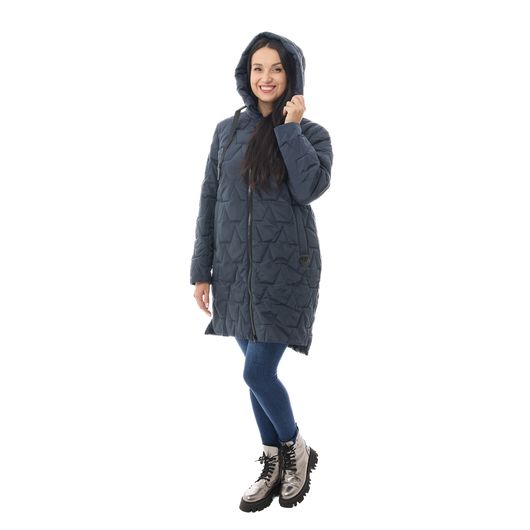 Куртка Дольче Вита, темно-синяя, Цвет: Темно-синий , Размер: 56, изображение 4