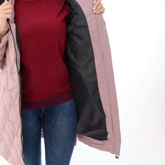 Куртка Дольче Вита, пудровая, Цвет: Пудровый , Размер: 62, изображение 5