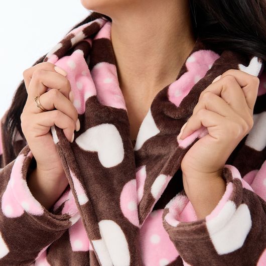 Халат Сусанна, на запах, мокко, Цвет: Мокко , Дизайн: На запах , Размер: 48-50, изображение 6