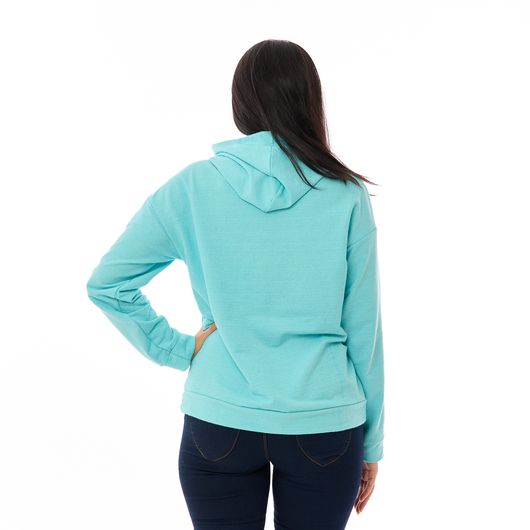 Худи СофтКор, бирюзовое, Цвет: Бирюзовый , Размер: 50, изображение 2