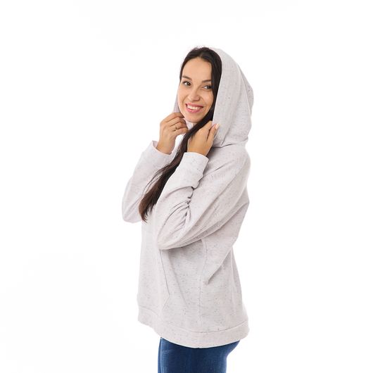 Худи СофтКор, серое, Цвет: Серый , Размер: 46, изображение 3