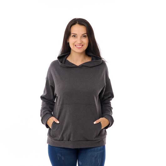 Худи СофтКор, графит, Цвет: Графит , Размер: 52, изображение 2