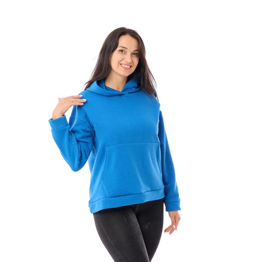 Худи СофтКор, синее, Цвет: Синий, Размер: 54, изображение 2