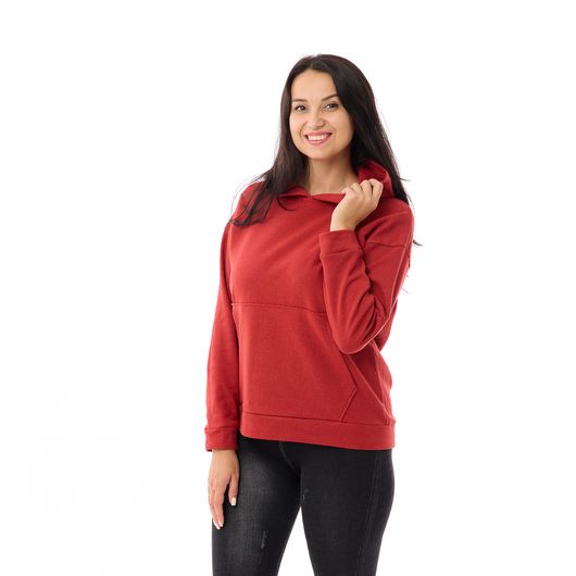 Худі СофтКор, червоне, Колір: Червоний, Розмір: 56, зображення 4