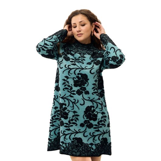 Сукня Ідеал, бірюзове, Колір: Бірюзовий, Розмір: 48-54, зображення 5