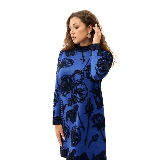 Сукня Ідеал, синє, Колір: Синій, Розмір: 42-46, зображення 3