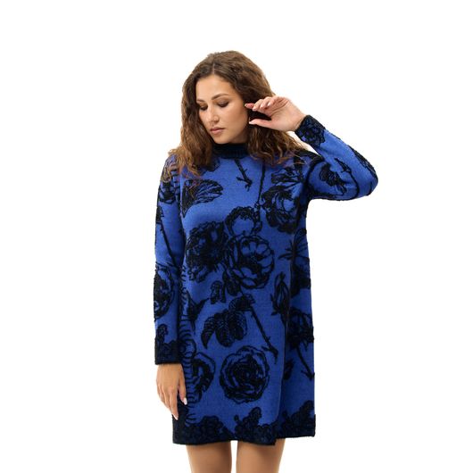 Сукня Ідеал, синє, Колір: Синій, Розмір: 48-54, зображення 6