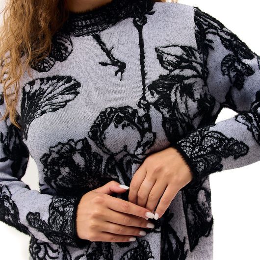 Сукня Ідеал, сіра, Колір: Сірий, Розмір: 48-54, зображення 2