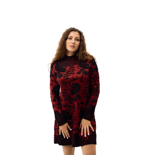 Сукня Ідеал, червоне, Колір: Червоний, Розмір: 48-54, зображення 4