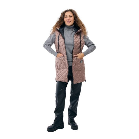 Жилет Флоринда, бежевый, Цвет: Бежевый , Размер: 66, изображение 5