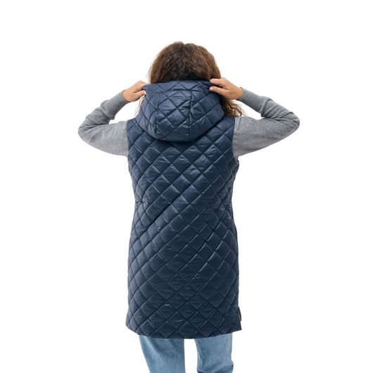 Жилет Флоринда, темно-синий, Цвет: Темно-синий , Размер: 52, изображение 3