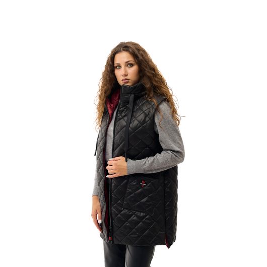 Жилет Флоринда, черный, Цвет: Черный, Размер: 56