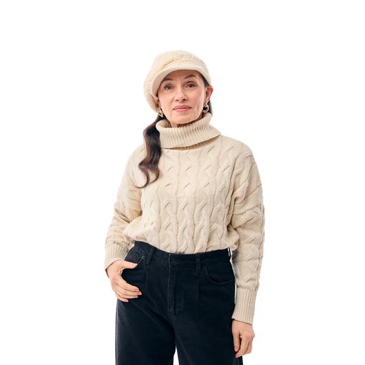 Кепи Миранда, бежевая, Цвет: Бежевый , изображение 5