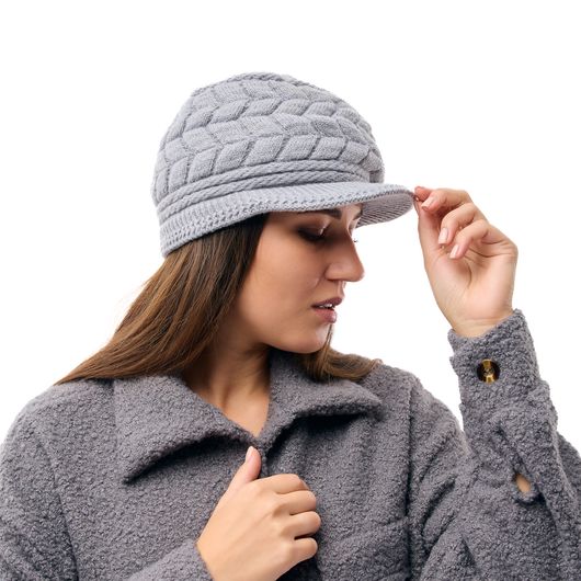 Кепі Міранда, сіра, Колір: Сірий