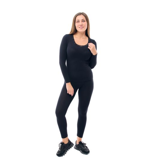 Термобелье Нежные объятия, черное, Цвет: Черный, изображение 2