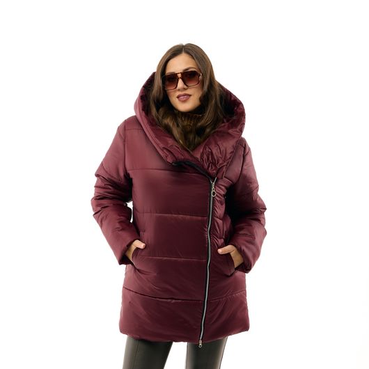 Куртка Анетта, бордова, Колір: Бордовий, Розмір: 42-44, зображення 4