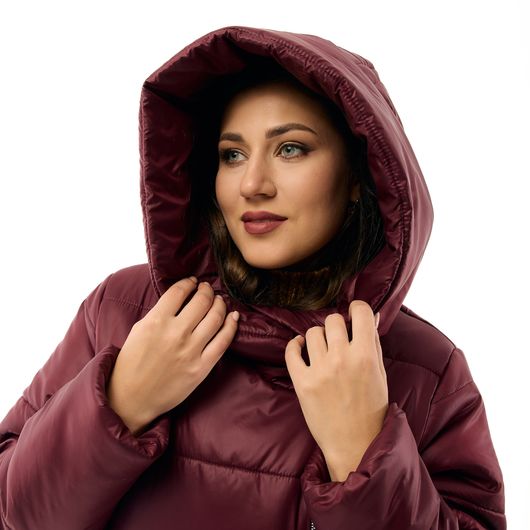 Куртка Анетта, бордова, Колір: Бордовий, Розмір: 44-46, зображення 6